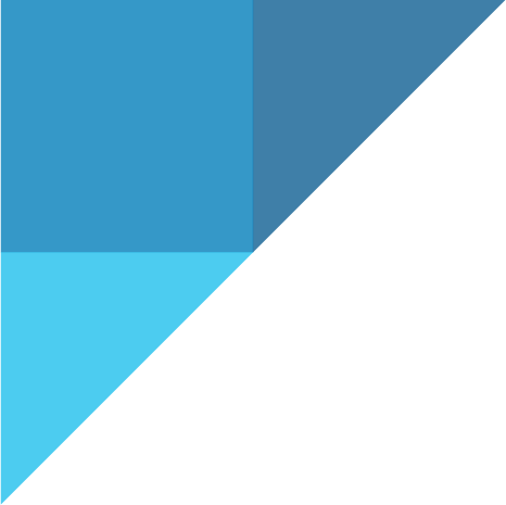 blue triangle graphic